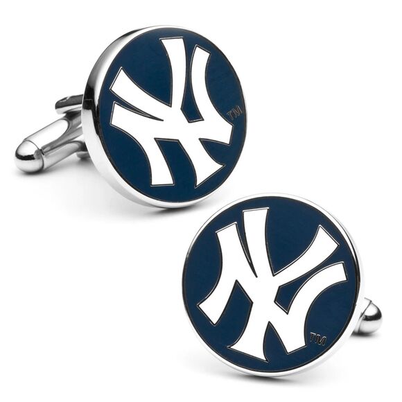 MLB New York Yankees Cufflinks - Picture 1 of 6